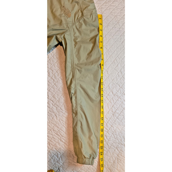 The North Face HyVent Tan Hooded Rain Jacket Full Zip XS Waterproof Jacket - Picture 6 of 16